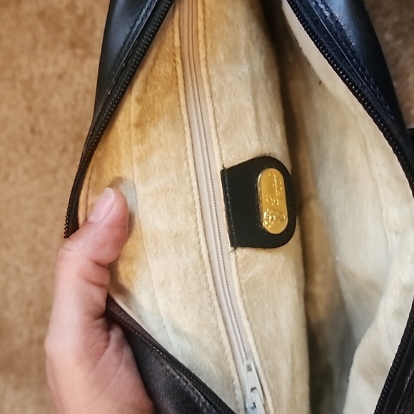 Gucci Vintage Bag And Pouch Canvas and Leather - Picture 7 of 16